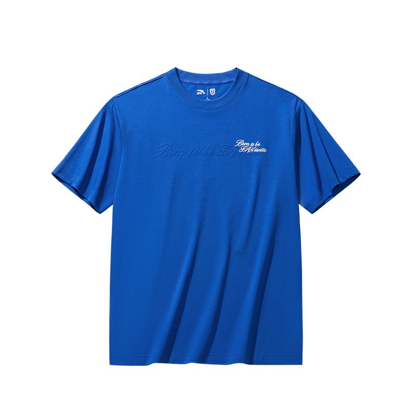 Anta Fan Zhendong Series Letter Round Neck Pullover Short Sleeve T-Shirt Unisex Tops 172628106R-3 XS