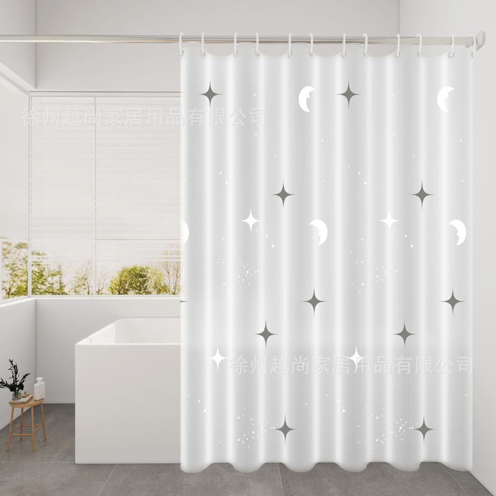 Eva Thickened 3D Shower Curtain Waterproof Curtain For Bathroom Special Bath Curtain, curtain, bathroom curtain shower curtain