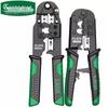 Old A Multi-Functional Network Pliers Set: 8P6P Ratchet, Crystal Head Crimping, Wire Stripping and Connecting Tools