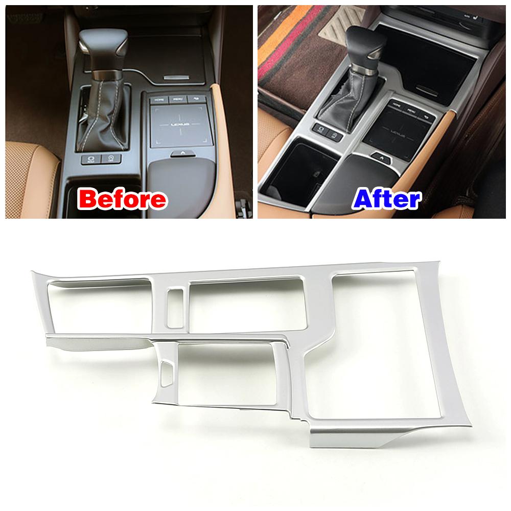 For Lexus ES ES200 ES250 ES300 ES350 2018 2024 Car Center Console AT Gear Shift Panel Frame Cover Trim Interior Modify Refit