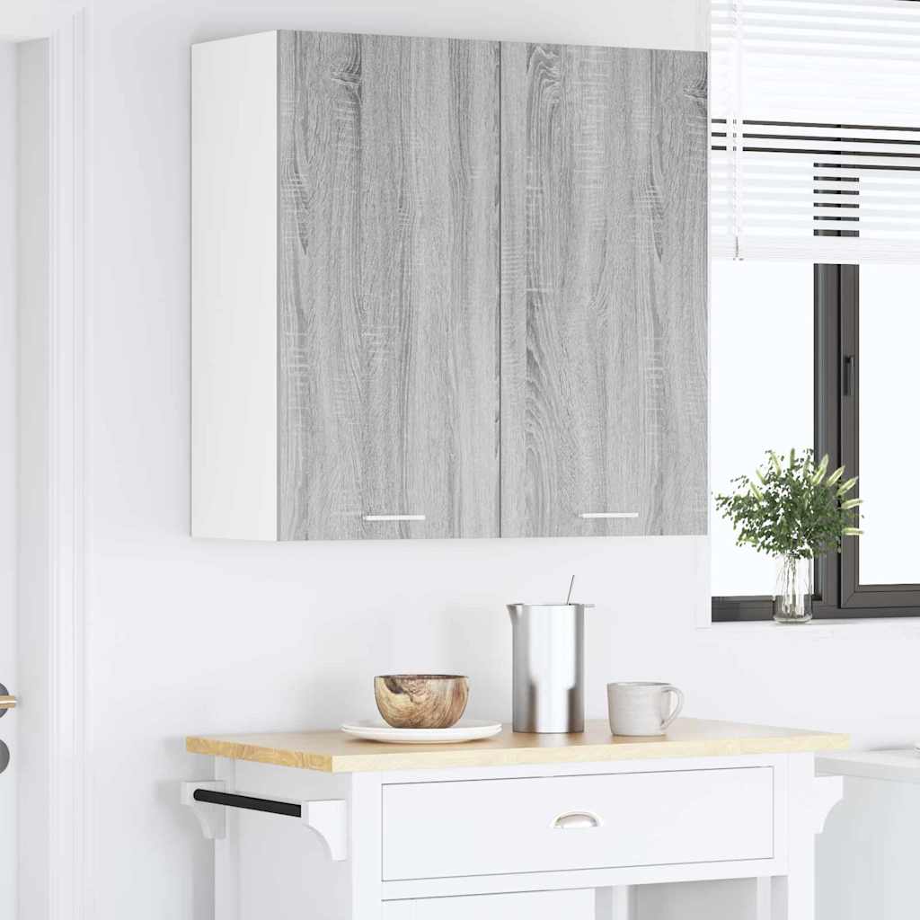 Hanging Cabinet Grey Sonoma 80 X 31 X 80 Cm Particleboard