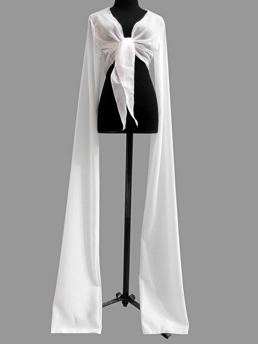 

Женский тибетский костюм для танца с рукавами-водой - Классическая одежда для выступлений и практики для всех возрастов 1.2m No Slit [Children]