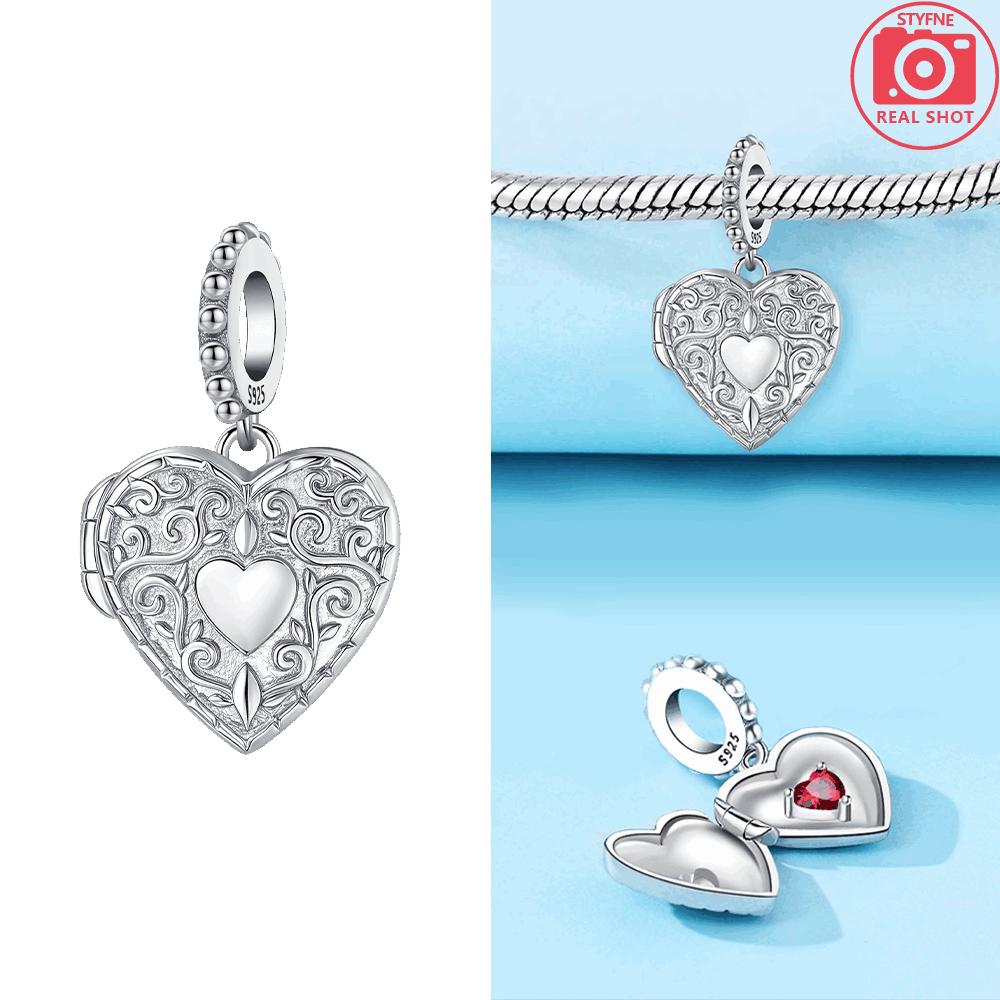 Original Love Pendant Cross Charm Heart Coffee Pink Cat And Dogcopper Beads Fit Bracelet Women Jewelry Valentine Gift Diy