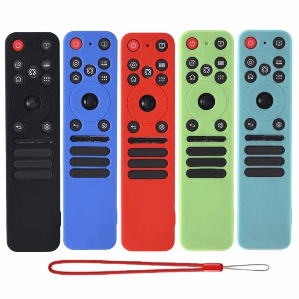 New Silicone Protective Case Shockproof Protector Soft Shell with Lanyard Remote Control Sleeve for LG MR-235GA Magic