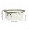 Rope Storage Basket Versatile Coiled with Reinforced Rim Sturdy for Bedroom Shelves,