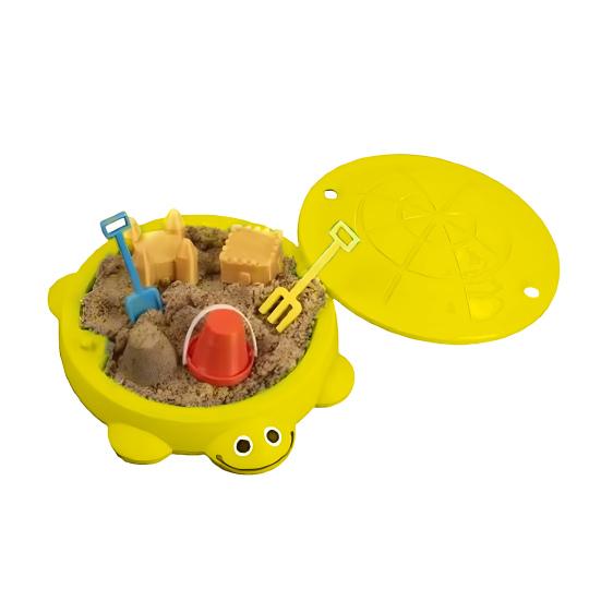 Mini Želví Pískoviště Stolní Hračka Zenová Zahrada Sada s Malým Hraběmi a Lopatkou Senzorická Hračka pro Úlevu od Stresu Kancelářský Domácí Dekorativní Stolní Doplněk
