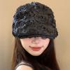 Korean Thin Beanies Hat Spring Summer Painter Artist Cap New Rose Flower Beret Hats