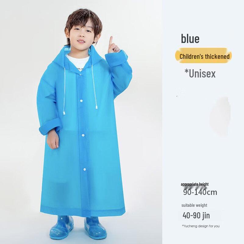 Manledao Children s Disposable EVA Rain Poncho (Pack of 10)