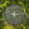 Garden Stepping Stone Glow-in-The-Dark Butterfly Insect Resin Garden Stone Moon Sun Star Stepping Stone for Patio Lawn