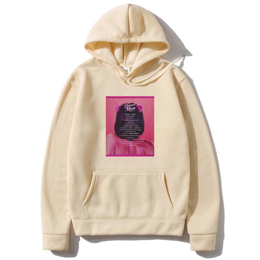 Primera Musa Graphics 2025 Pop Fashion Style Pullover Men Women's Hoodie Vintage Sweatshirts Fleece Long Sleeve Casual Crewneck