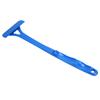 Manual Back Shaver Hair Remover Plastic Foldable Armpit Body Hair Removal Tool Blue