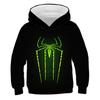 Boys Spring Marvel Hoodie Avengers Spider-Man 3D Print Baby Boy Clothes Breathable Kids Sportswear Hooded