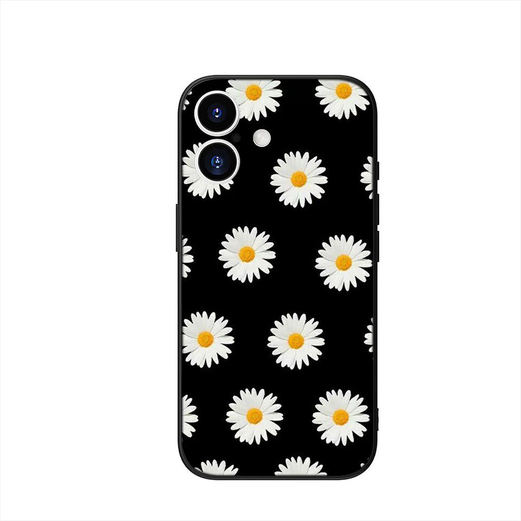 Sunflower Flower Painted Yellow Phone Case for Samsung Galaxy S25 S23 S22 S24 FE Ultra Plus A56 A05 A06 A15 A16 A57 S7 Edge