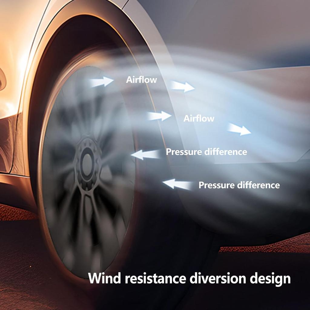 4PCS For Tesla Model 3 Highland 2025-2025 New 18 Inch Blade Replacement Wheel Hub Cover Automotive Hub Cover Full Wheel Cover