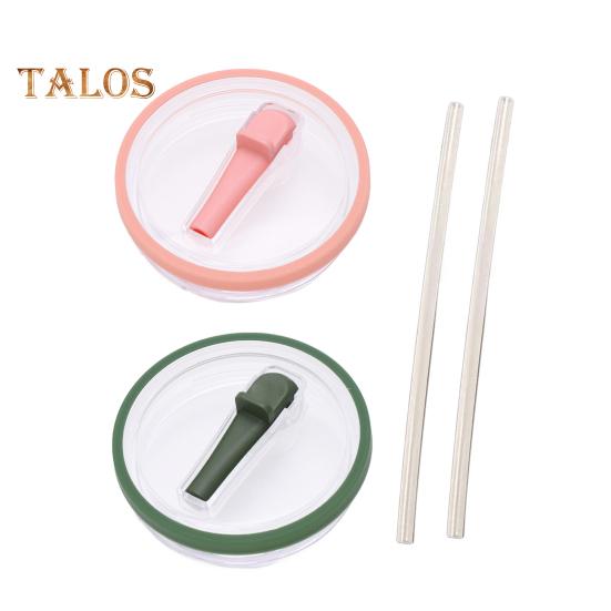 

2 комплекта крышек для стаканов объемом 40 унций с трубочкой для Stanley Quencher, многоразовая сменная крышка с трубочкой, брызгозащитная крышка для стакана HydroJug Traveler A