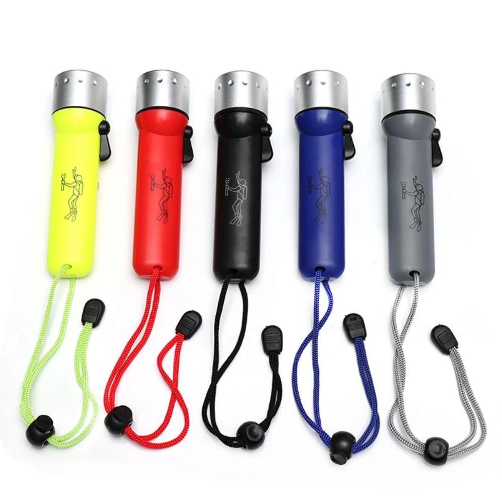 Waterproof Diving Lamp Magnetic Control Underwater Flashlight LED Magnetic Flashlight  Home Outdoor