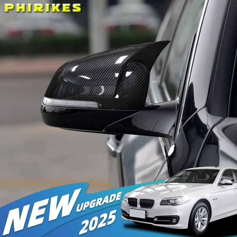 Auto-Rückspiegelabdeckung Für BMW 5er 6er 7er Serie F10 F11 2014-2017 F06 F07 F01 F02 Kohlefaser Kappe Schale Deckel