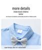 British Gentleman Christening Outfit: Boys' Long-Sleeve Three-Piece Set for Spring & Autumn