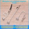 New Magnetic Suction Universal Clip, Camping Mosquito Coil Bracket, Art Coloring Clip, Outdoor Incense Mosquito Repellent