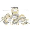 New Year Headwear Zodiac Dragon Hair Claw Hairpin Rhinestone Shark Clip Animal Hair Clip  Girl