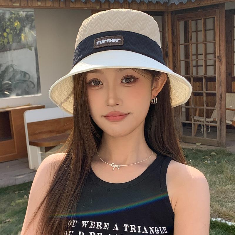 New Korean Version of Ins Versatile Face Showing Small Basin Hat Summer UV Fisherman Hat Women Quick Drying Mountaineering Hat
