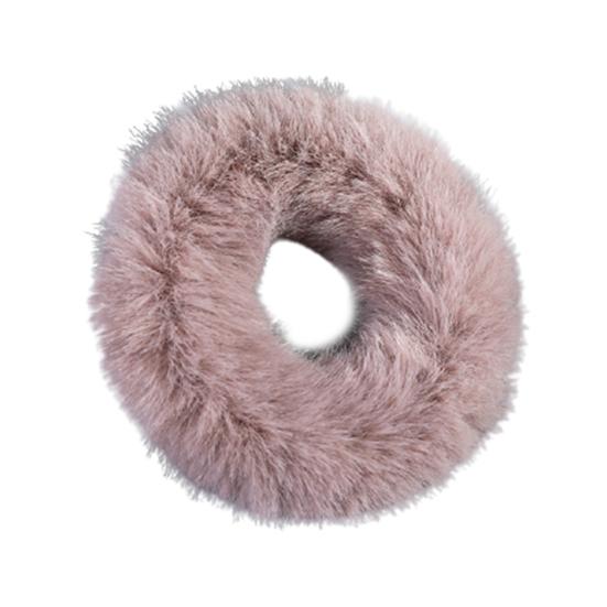 Haargummi, praktisch, zarte Kopfbedeckung, Haarseil, großes Donut-förmiges Haarband, Haarseil als Geschenk