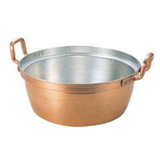 

Кастрюля из медной посуды Marushin, чистая медь, 30 см, двуручная