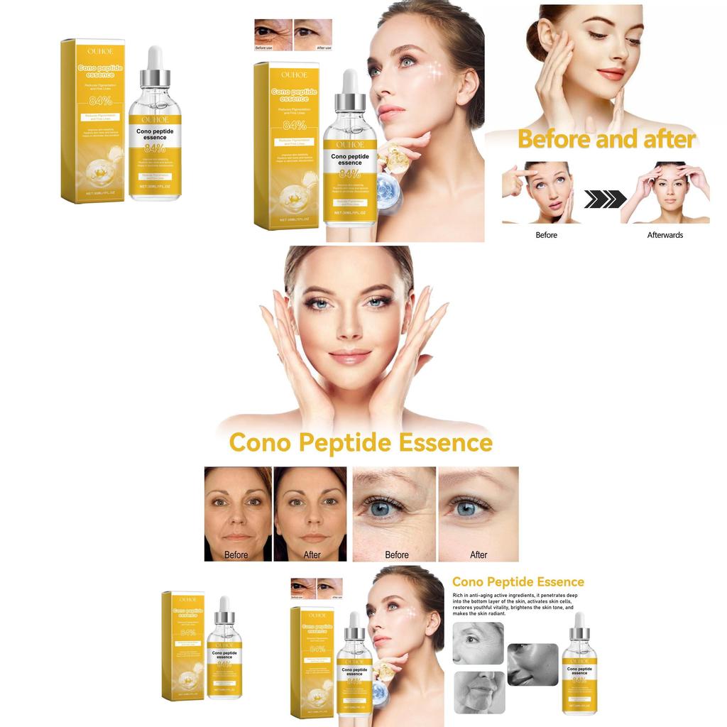 Ouhoe Revitalizing Serum For Diminishing Fine Lines And Brightening Skin Hydrating Moisturizing Formula 30ml