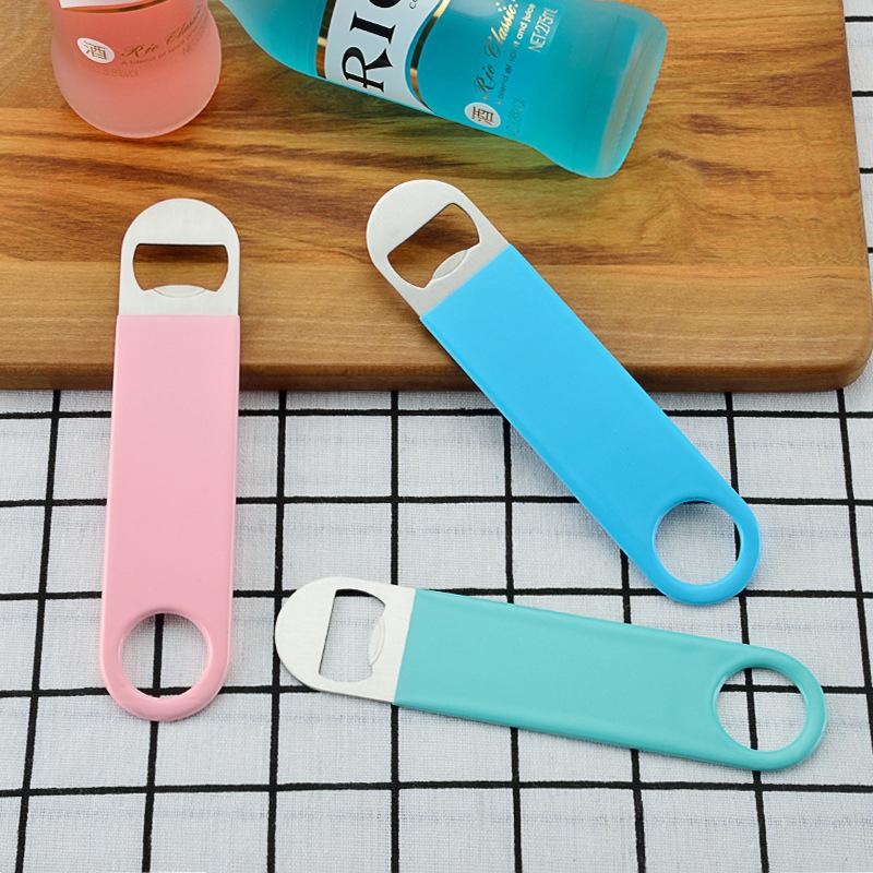 3 Pack Heavy Duty Stainless Steel Flat Bottle Opener Creative Solid And Durable Beer Soda Lid Openers