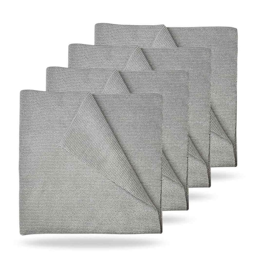 cloths 40cm x perfect for car and and cloths for window and Thin and High-quality [CLEVER COLLECTION] 4-pack, 40cm, washing, wiping, more.