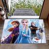 1pc Disney Frozen Pattern Carpet Area Rug Non-slip Carpet Hand Washable Floor Mat Suitable For Living Room Bedroom Home Decor Room Decor
