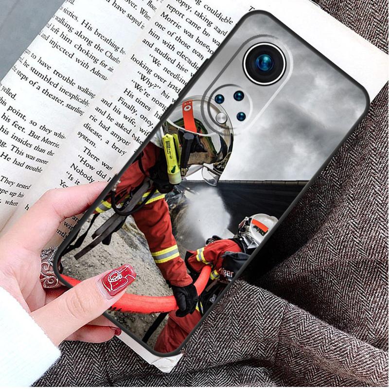 Firefighter Heroes Fireman Case For Honor X9b X8b X6 X7 X8 X9 X6a X7a X8a X9a Honor 70 50 90 Lite Magic 6 5 Pro Cover