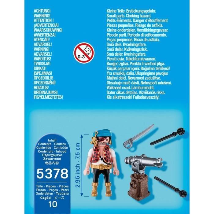 PLAYMOBIL Special Plus - Canonnier Des Pirates - Mixte - A Partir De 4 Ans