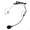 4 X JY-528 3.5mm Straight Angle Double Headset Headworn Micro