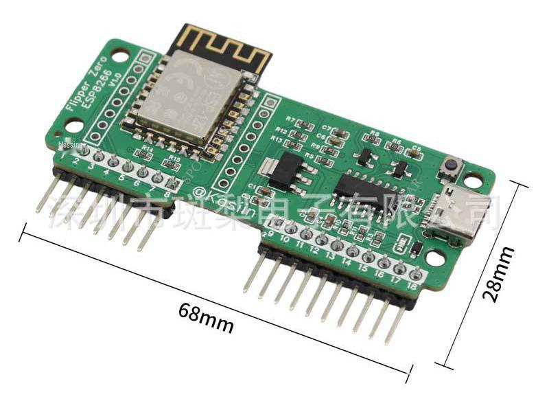 Flipper Zero ESP8266 Deauther Add-On Module