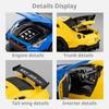 Scale 1:32 Gtr Racing Car Model Toy Alloy Diecast Miniature Vehicle Toys Doors Opened Cars Models Home Decor Decoration