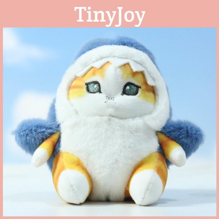 Adorable Plush Shark Cat Keychain Doll Cute Accessory Perfect For Bag Decoration