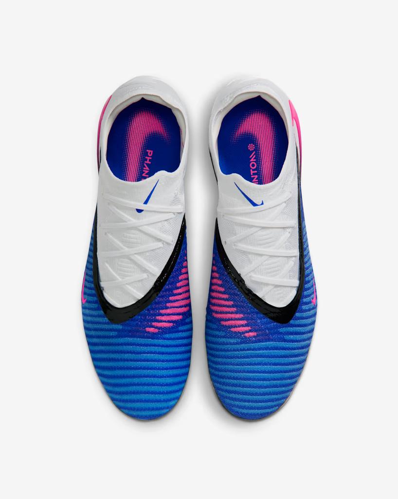 HQ2335-446 Nike Phantom 6 Low Elite Racer Blue White Pink Blast (Men's)