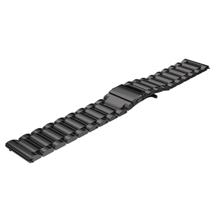 20mm 22mm Business Solid Stainless Steel Metal Watch Strap for Samsung Watch Bands Universal Watch Strap Gems & Stones