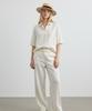 Yunibeosyeolkemiseuteuli Summer Beige Flat Panama Hat Panama Hat