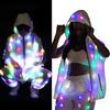 Led Lighs Waterproof Clothes Cool Night Running Props Led Light Up Rave Jacket Adult Kids Dance Performance Fancy Dress Flash
