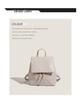 Geometric Diamond Pattern Double Shoulder Backpack - Versatile for Work, Commute, Travel & Outings