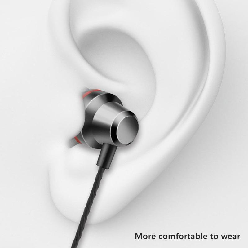 Universal 3.5Mm Wired Headphones In-Ear Stereo Earphones Headset With Microphone