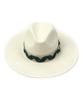 Yunibeosyeolkemiseuteuli Cool Line Swing White Fedora Summer Fedora