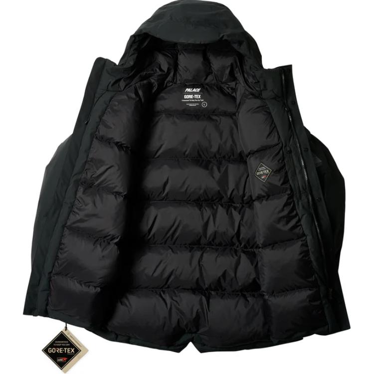 Palace GORE-TEX Cargo Down Parka Black Unisex Outerwear P27JK104