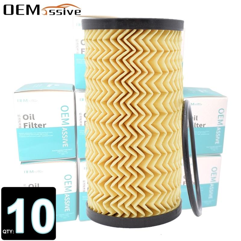 

10x Oil Filter For Renault Laguna 2 2005 2006 2007 / Nissan Qashqai X-Trail 2007 2008 2009 2010 2011 2012 2013 2.0 8200362442