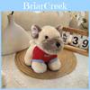 Plush Dog Toy 6in Soft Pp Cotton Small Animal Collectors Gift For Kids And Teens
