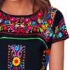 Women Vintage Boho Ethnic Floral Print Tee Shirt O Neck Short Sleeve Loose Fit T Shirt Workwear