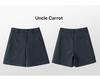 Women's 2026 Summer High-Waisted Loose Wide-Leg Capri Shorts - Casual Straight Five-Point Style