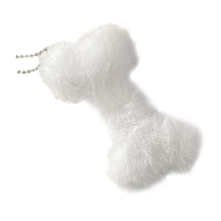 Red Scarf Bone Puppy Plush Dolls Keychain Plush Keyring Cute KeyRing Keychain 1